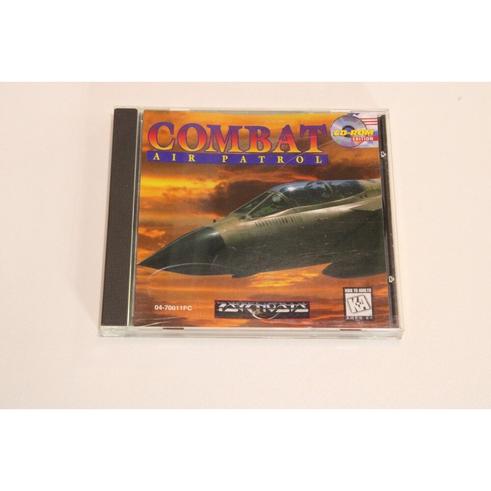 Combat Air Patrol CD-ROM PC Game 1995 Psygnosis GT Interactive Flight Sim